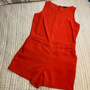 Red romper, perfect for summer!